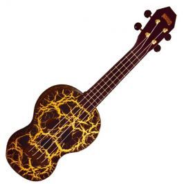 Mahalo Creative series Soprano Ukulele Skull Black