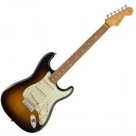 Fender Road Worn 60s Stratocaster Pau Ferro 3-Tone Sunburst