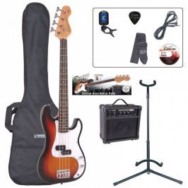 Encore EBP-E20SB 7/8 Bass Guitar Outfit Sunburst