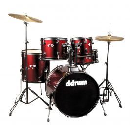 DDRUM D120B Series 5 Pc. Complete Set Blood Red