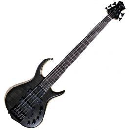Sire Marcus Miller M7 Swamp Ash-Maple Top-5 Transparent Black