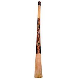 Terre Teak Wood Didgeridoo Painted 130 cm