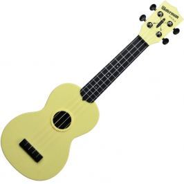 Kala Waterman Soprano Pale Yellow Matte Black Side and Back
