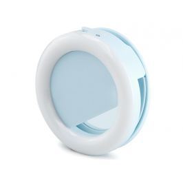 Lampka Selfie Ring Light LED pierścieniowa RK-14 niebieska - Niebieski