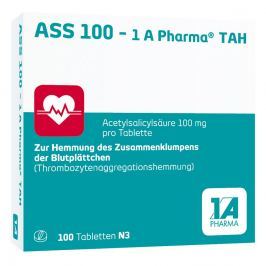 ASS 100-1A Pharma TAH, tabletki 100 mg