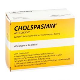 Cholspasmin Artischocke ueberzogene Tabletten