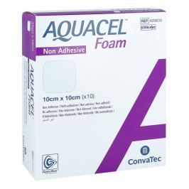 Aquacel Foam nicht-adhäsiv 10x10 cm Verband