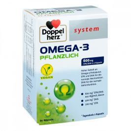 Doppelherz Omega-3 pflanzlich system Kapseln