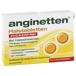 Anginetten tabletki na gardło bez cukru