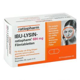 Ibu Lysin ratiopharm 684 mg Filmtabletten