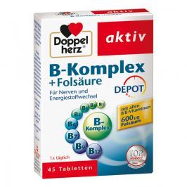 Doppelherz B Komplex + kwas foliowy depot tabletki