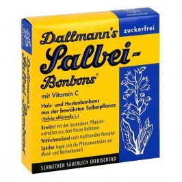 Dallmann's cukierki z szałwią bez cukru