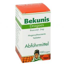 Bekunis Dragees Bisacodyl 5 mg magensaftr.