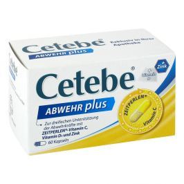 Cetebe Abwehr plus Vitamin C+vitamin D3+zink Kapsel (n)