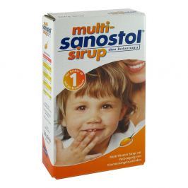 Multi Sanostol syrop bez dodatku cukru