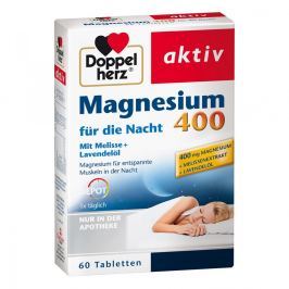 Doppelherz Magnez 400 tabletki do stosowania na noc