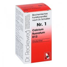 Biochemie 1 Calcium fluoratum D 12 Tabl.