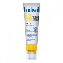 Ladival Aktiv Sonnenschutz für Gesicht und Lipp.LSF 50