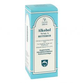 Alkohol 70% V/v Hetterich roztwór