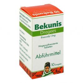 Bekunis Dragees Bisacodyl 5 mg magensaftr.