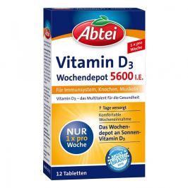 Abtei Vitamin D3 5.600 I.e. Wochendepot Tabletten