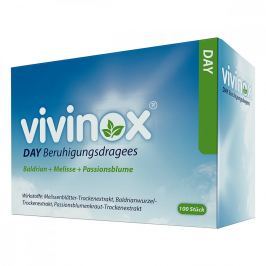 Vivinox Day drażetki uspokajające z walerianą, melisą i passiflo